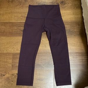 Lulu lemon plum legging